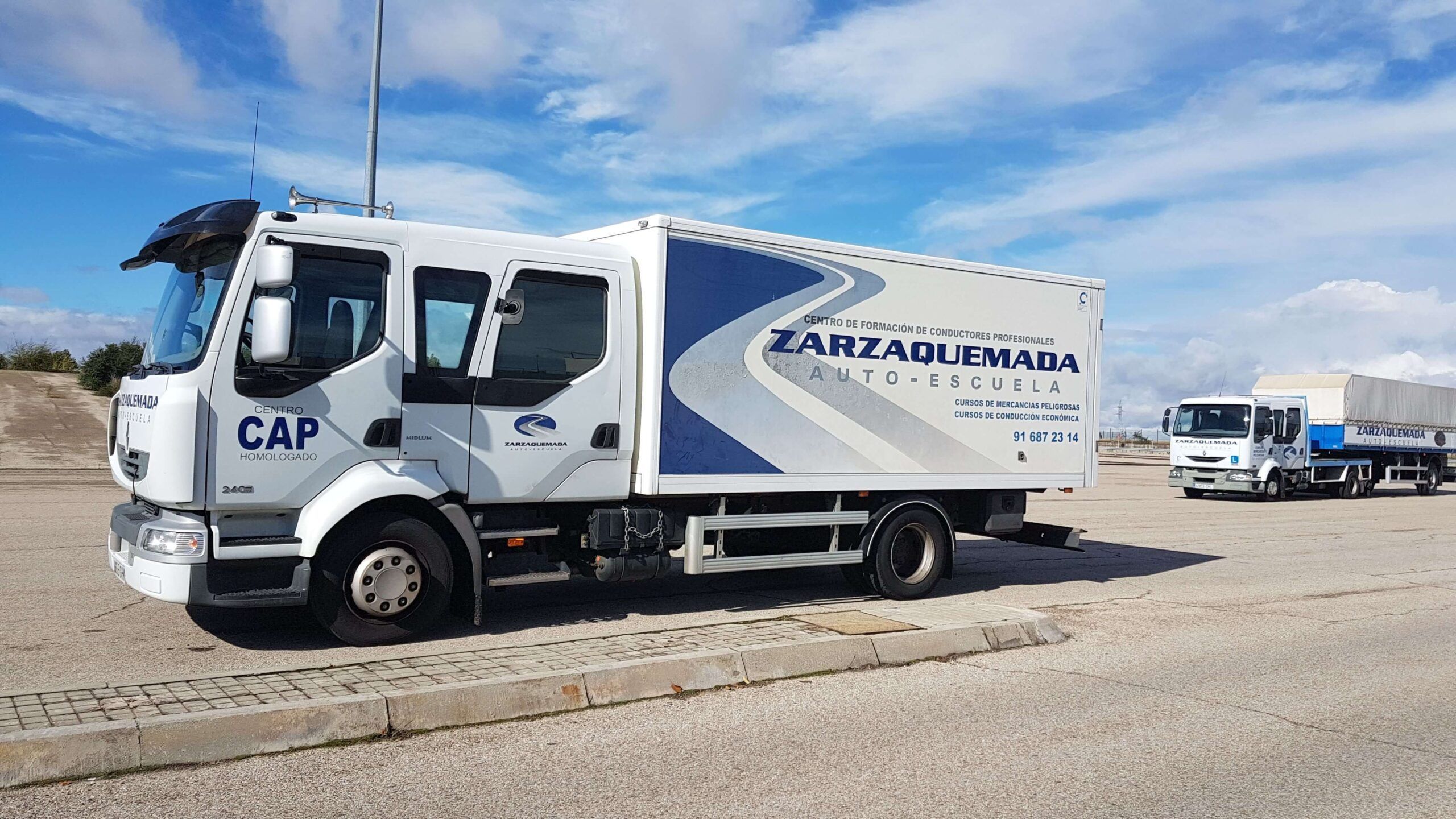Camión carnet Autoescuela leganes