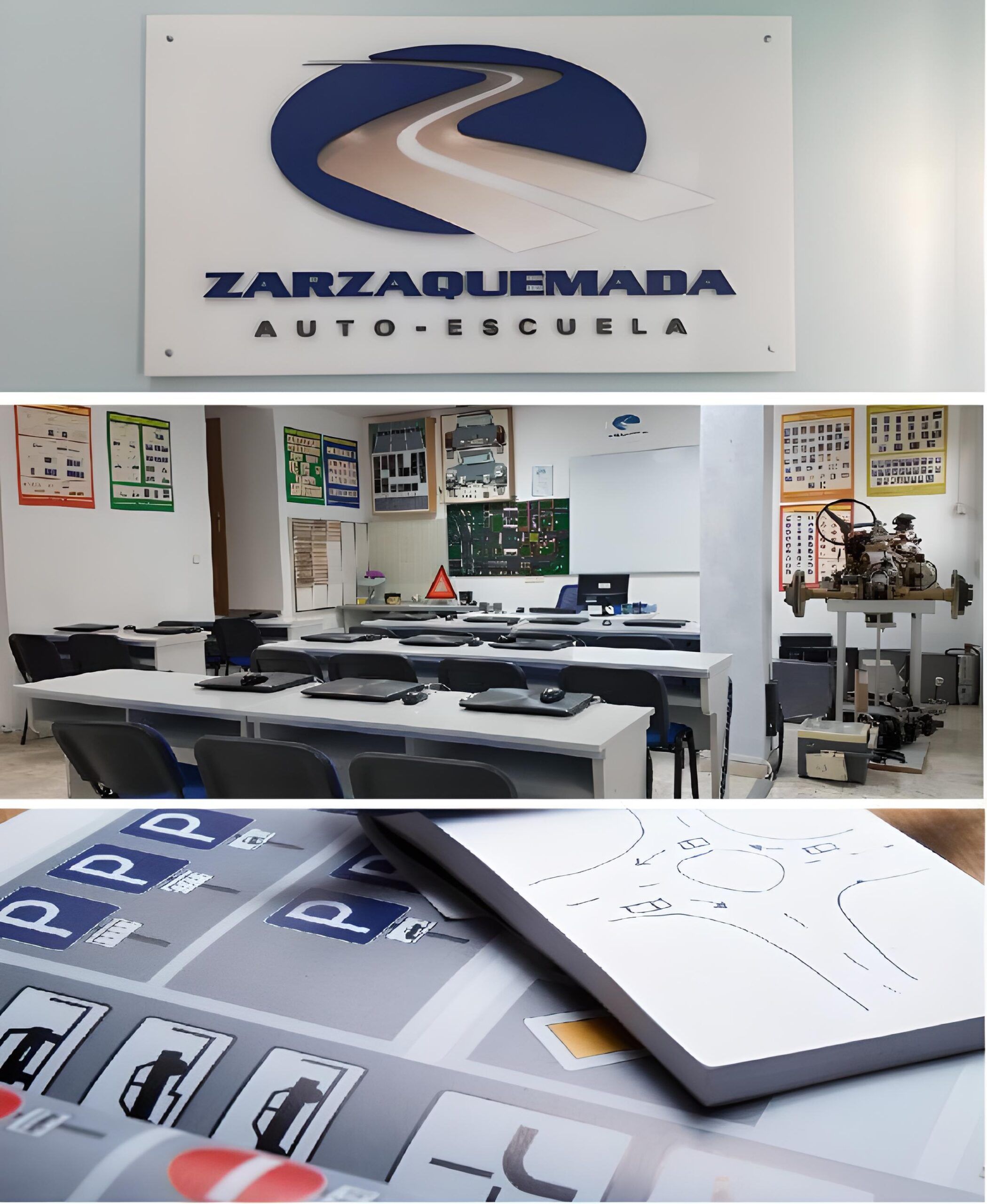 Autoescuela Zarzaquemada clase teórica
