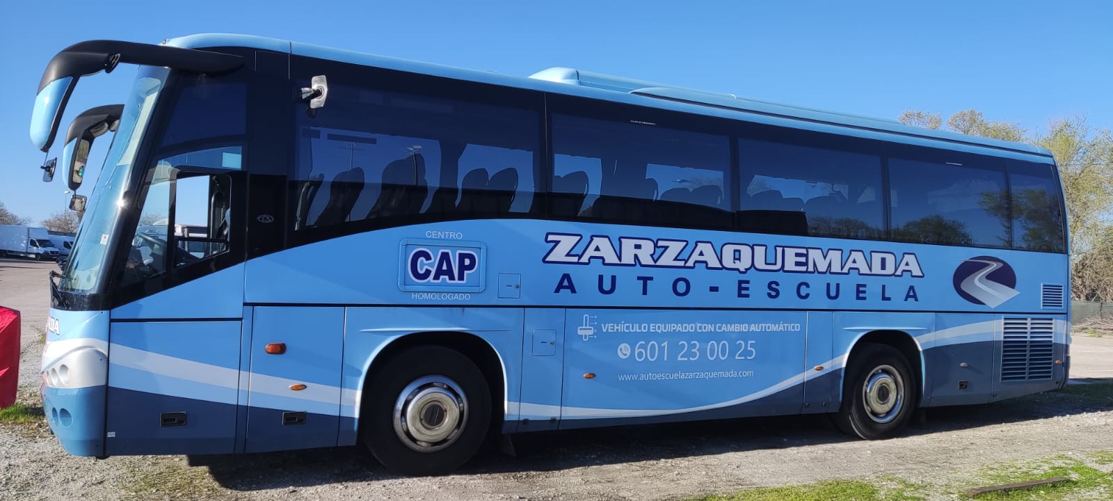 Autobús: imagen publicada en la web de Autoescuela Zarzaquemada