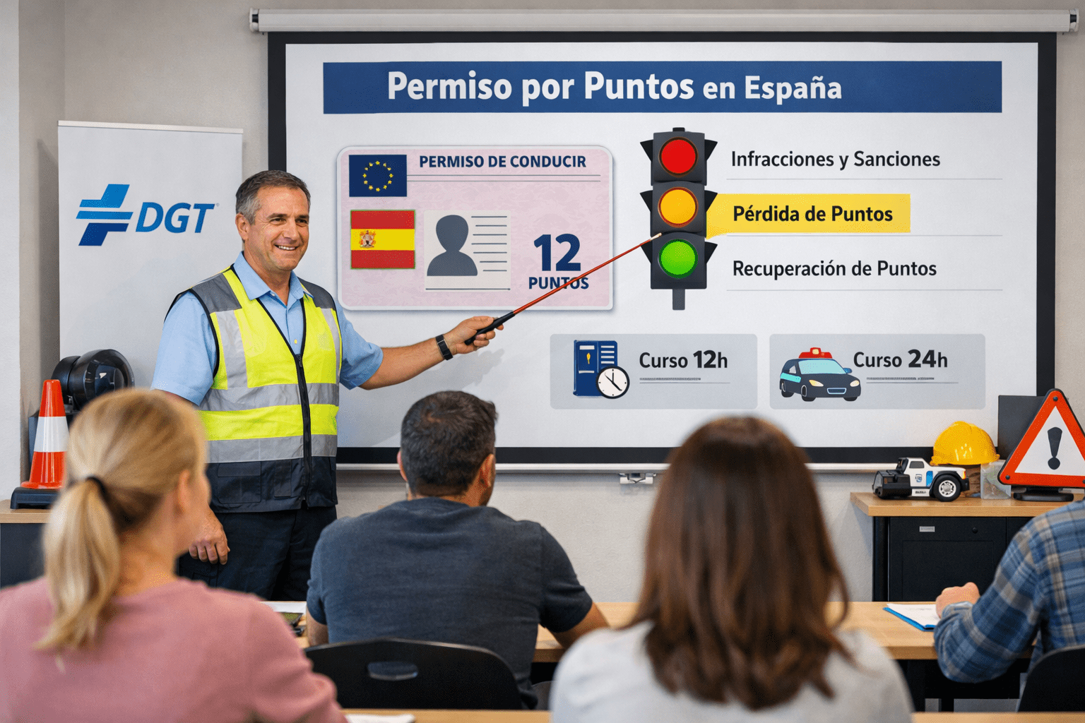 Centro autorizado DGT recuperación puntos Madrid Autoescuela Zarzaquemada número 280026