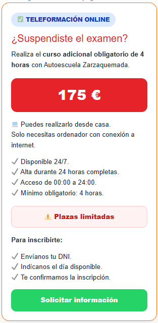 Curso adicional DGT